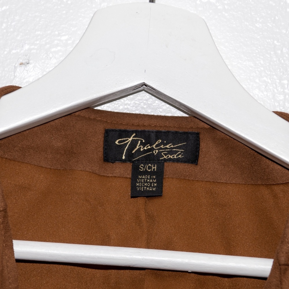Thalia sodi faux suede moto jacket - Picture 4 of 4
